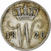 Netherlands, William I, 25 Cents, 1826, Brussels, Silver, EF(40-45), KM:48