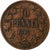 Finlandia, Alexander II, 10 Pennia, 1867, Rame, BB, KM:5.1