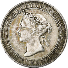 Ceylon, Victoria, 25 Cents, 1893, Silber, SS, KM:95