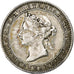 Ceylon, Victoria, 25 Cents, 1893, Silber, SS, KM:95