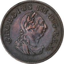 Ireland, George III, Farthing, 1806, Copper, AU(50-53), KM:146.1