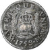 Mexico, Ferdinand VI, 1/2 Réal, 1759, Mexico City, Silver, EF(40-45), KM:67.2