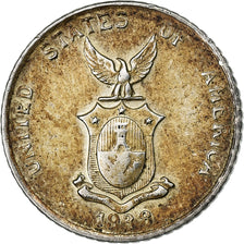 Filippine, 10 Centavos, 1938, Manila, Argento, MB+, KM:181