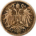 Austria, Franz Joseph I, 2 Heller, 1911, Bronze, F(12-15), KM:2801