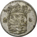 Nederland, ZEELAND, 2 Stuiver, 1745, Zilver, ZF, KM:59