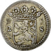 Netherlands, HOLLAND, 2 Stuivers, Double Wapenstuiver, 1707, Silver, VF(30-35)