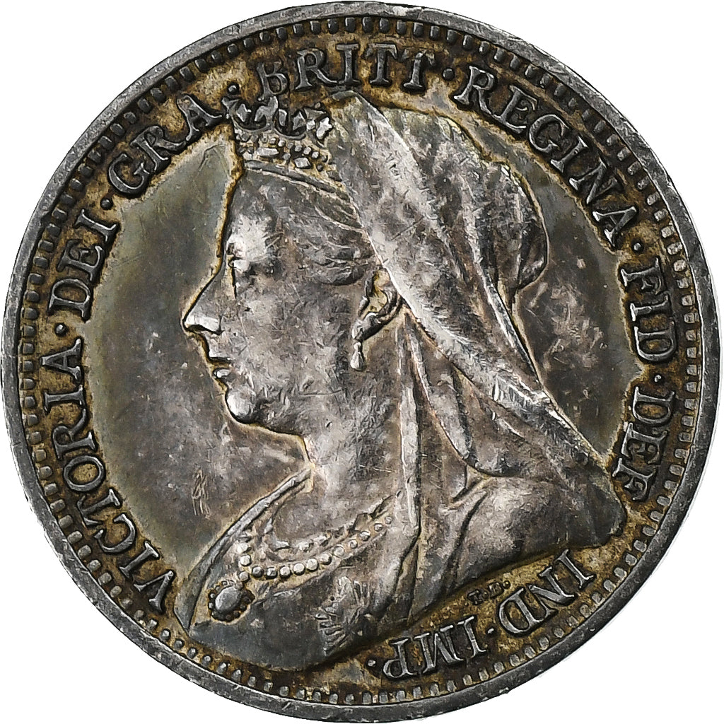 Gran Bretagna, Victoria, 3 Pence, 1898, Argento, SPL-, KM:777