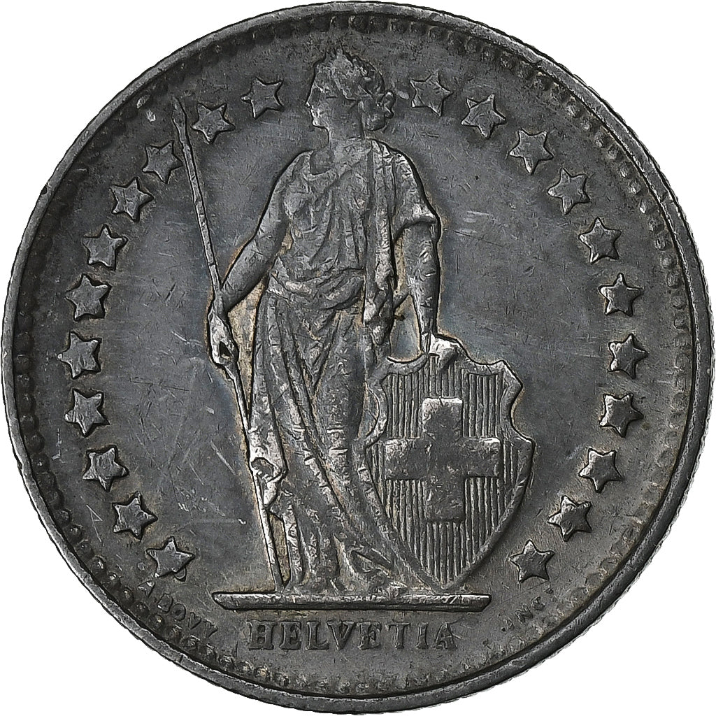 Suiza, 1/2 Franc, 1921, Bern, Plata, EBC, KM:23