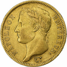 Francia, 40 Francs, Napoléon I, 1811, Paris, Oro, MBC, Gadoury:1084, KM:696.1