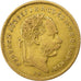 Hungría, Franz Joseph I, 4 Forint 10 Francs, 1870, Kormoczbanya, Oro, MBC