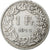 Suiza, Franc, 1914, Bern, Plata, MBC, KM:24