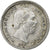 Países Bajos, William III, 5 Cents, 1850, Plata, MBC, KM:91