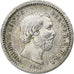 Países Bajos, William III, 5 Cents, 1850, Plata, MBC, KM:91