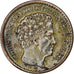 Danimarca, Christian VIII, 3 Rigsbankskilling, 1842, Argento, BB, KM:A730