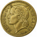 Francja, 5 Francs, Lavrillier, 1940, Paris, Aluminium-Brąz, AU(50-53)