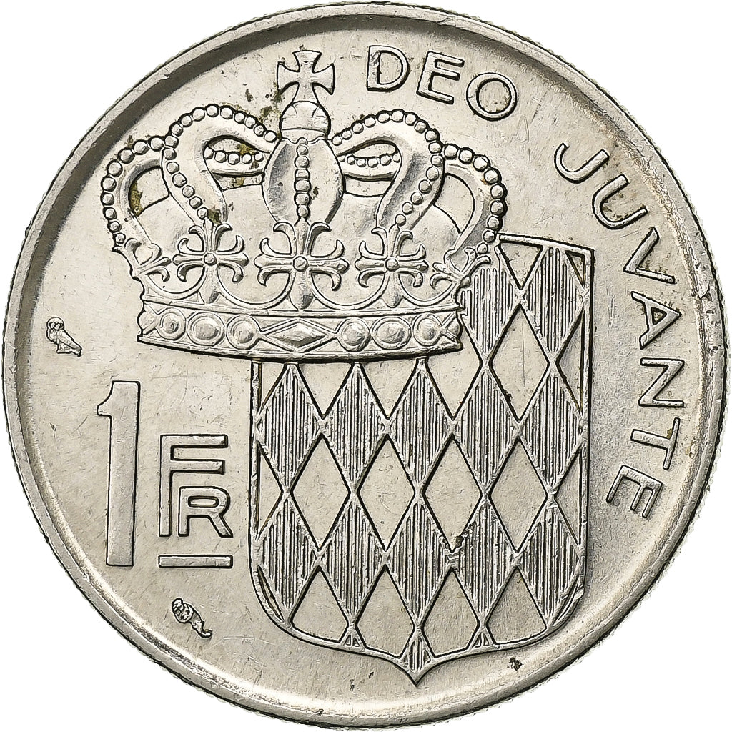 Mónaco, Rainier III, Franc, 1966, Níquel, EBC, KM:140