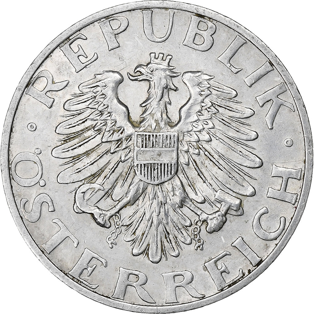 Austria, 2 Schilling, 1947, Aluminum, AU(50-53), KM:2872