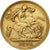 Gran Bretaña, Victoria, 1/2 Sovereign, 1893, Oro, MBC+, KM:784