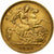 Grã-Bretanha, Edward VII, 1/2 Sovereign, 1906, Dourado, AU(50-53), KM:804