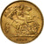 Gran Bretagna, George V, 1/2 Sovereign, 1913, Oro, BB+, KM:819