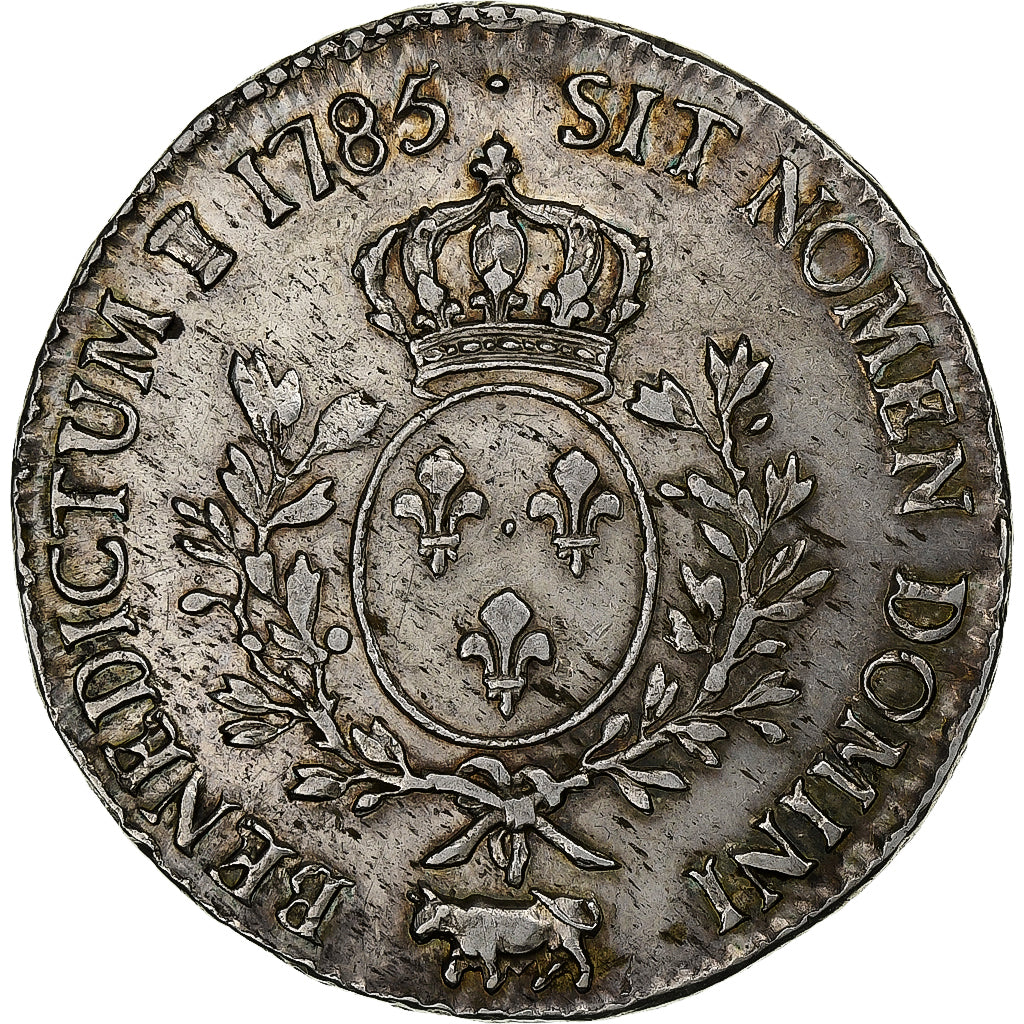 Frankreich, Louis XVI, Ecu, Écu de Béarn aux branches d'olivier, 1785, Pau