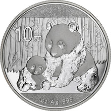 CHINA, PEOPLE'S REPUBLIC, 10 Yüan, 2012, Panda, Proof, Silver, MS(65-70)
