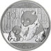 CHINA, PEOPLE'S REPUBLIC, 10 Yüan, 2012, Panda, Proof, Silver, MS(65-70)