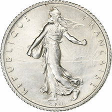 Frankrijk, Franc, Semeuse, 1916, Paris, Zilver, PR, Gadoury:467, KM:844.1