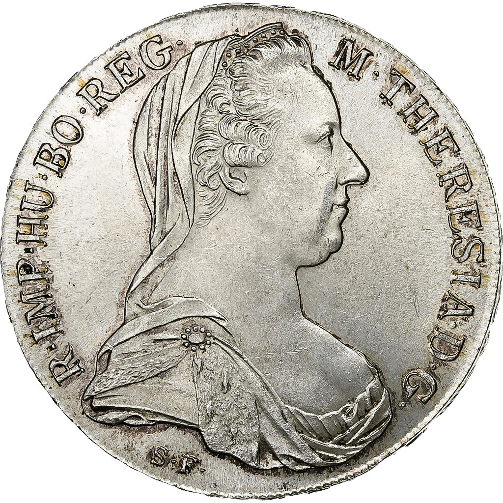 Austria, Joseph II, Thaler, 1780, Restrike, Silver, AU(55-58), KM:T1