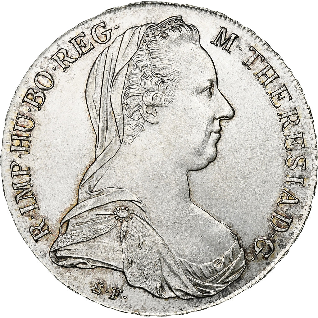 Austria, Joseph II, Thaler, 1780, Restrike, Silver, AU(55-58), KM:T1