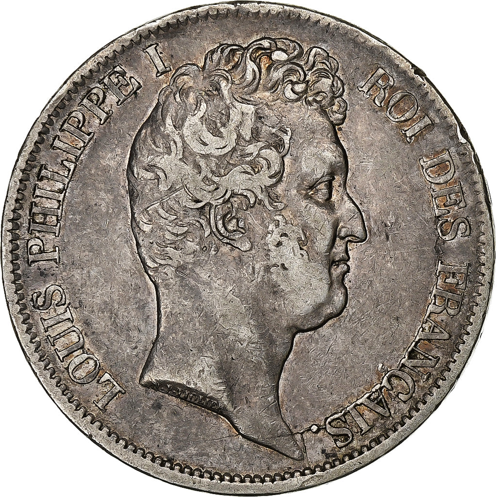 Frankreich, 5 Francs, Louis-Philippe, 1831, Rouen, Silber, SS, Gadoury:676