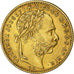 Hungary, Franz Joseph I, 8 Forint 20 Francs, 1891, Kremnica, Gold, AU(50-53)
