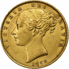 Großbritannien, Victoria, Sovereign, 1862, Gold, SS+, KM:736.1