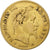 Francia, Napoleon III, 10 Francs, 1862, Strasbourg, Oro, MBC, Gadoury:1015