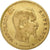 França, Napoleon III, 10 Francs, 1856, Paris, Dourado, VF(30-35), KM:784.3