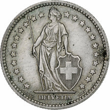 Switzerland, 2 Francs, 1957, Bern, Silver, AU(50-53), KM:21
