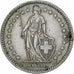 Switzerland, 2 Francs, 1957, Bern, Silver, AU(50-53), KM:21