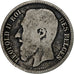 Belgium, Leopold II, 2 Francs, 2 Frank, 1867, Silver, VF(20-25), KM:30.1