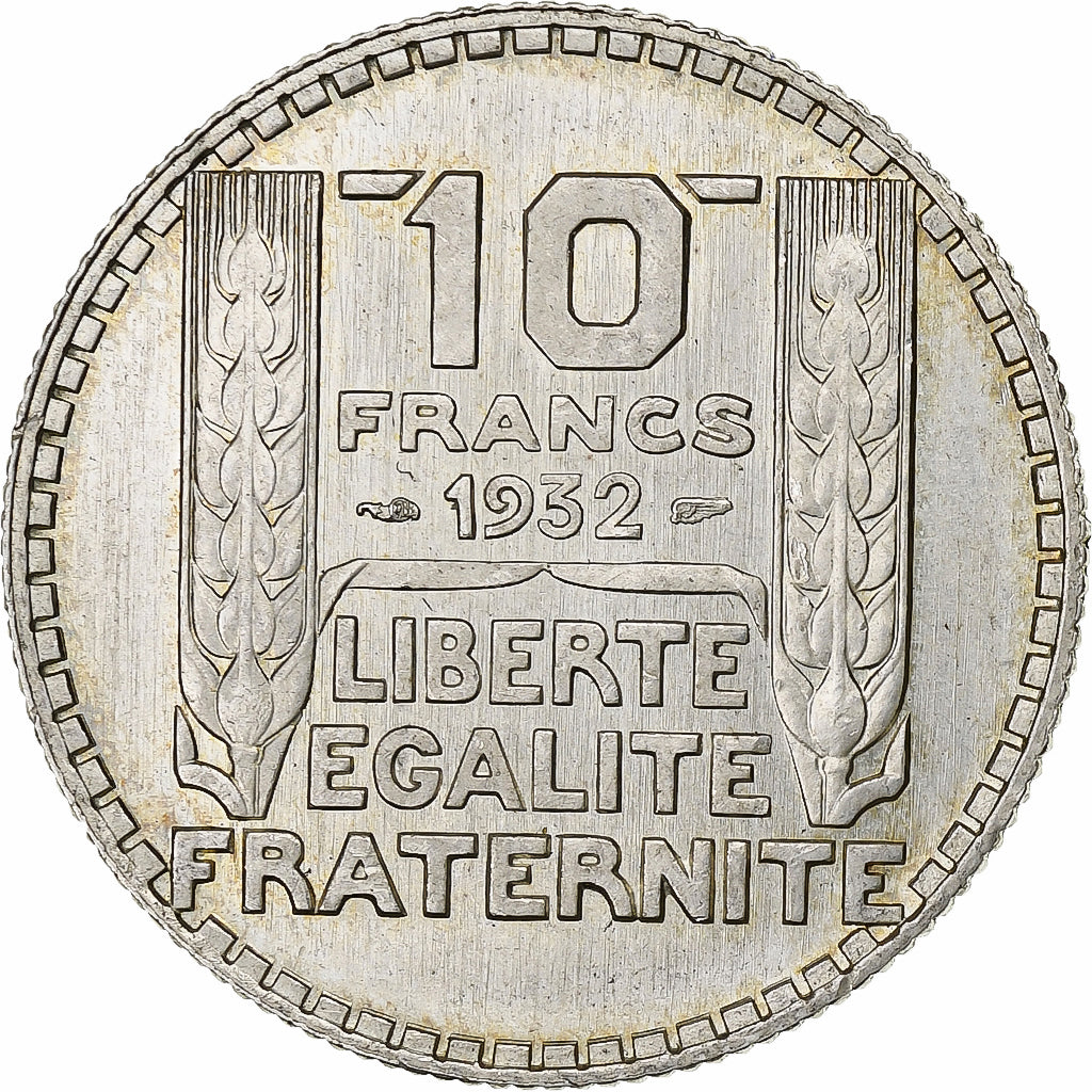 Frankreich, 10 Francs, Turin, 1932, Paris, Silber, VZ, Gadoury:801, KM:878