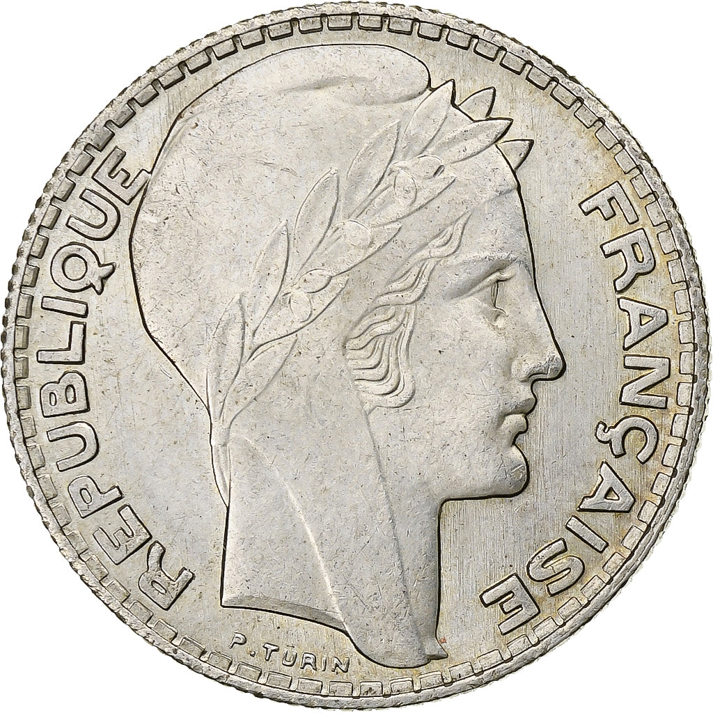 Francia, 10 Francs, Turin, 1932, Paris, Argento, SPL-, Gadoury:801, KM:878