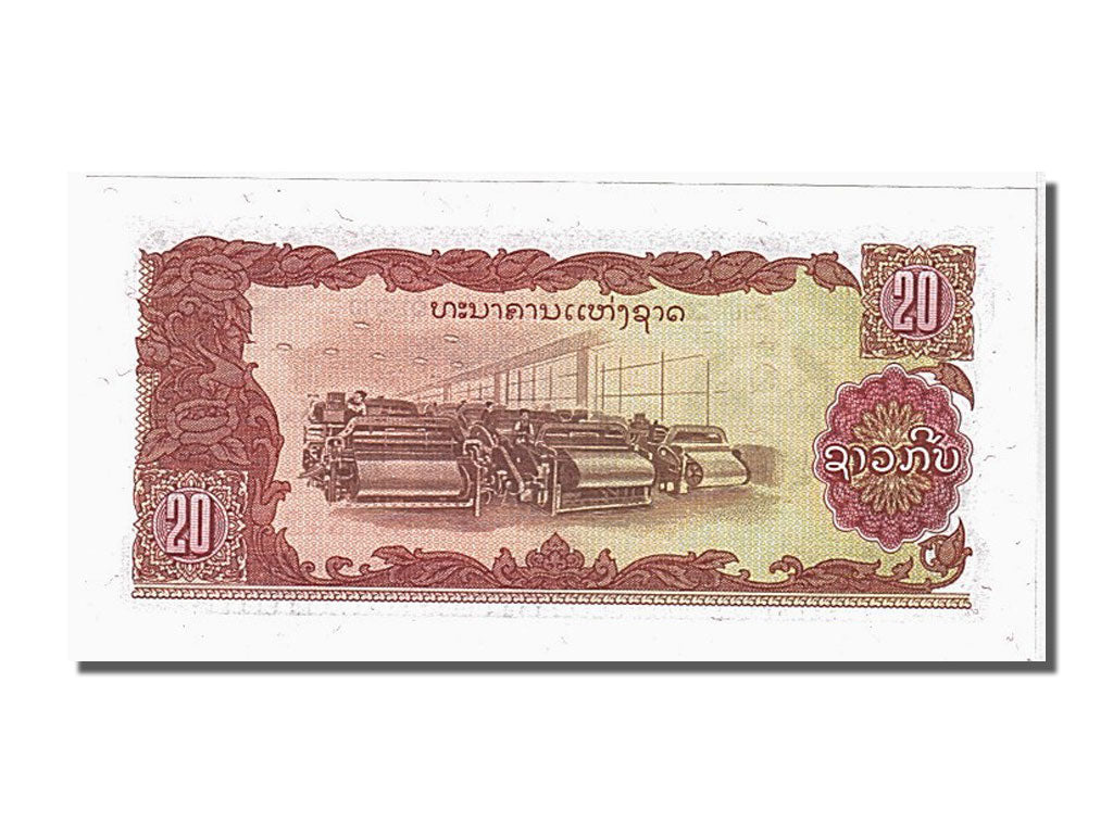 Geldschein, Lao, 20 Kip, 1979, UNZ