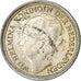 Pays-Bas, Wilhelmina I, 10 Cents, 1938, Utrecht, Argent, TTB, KM:163
