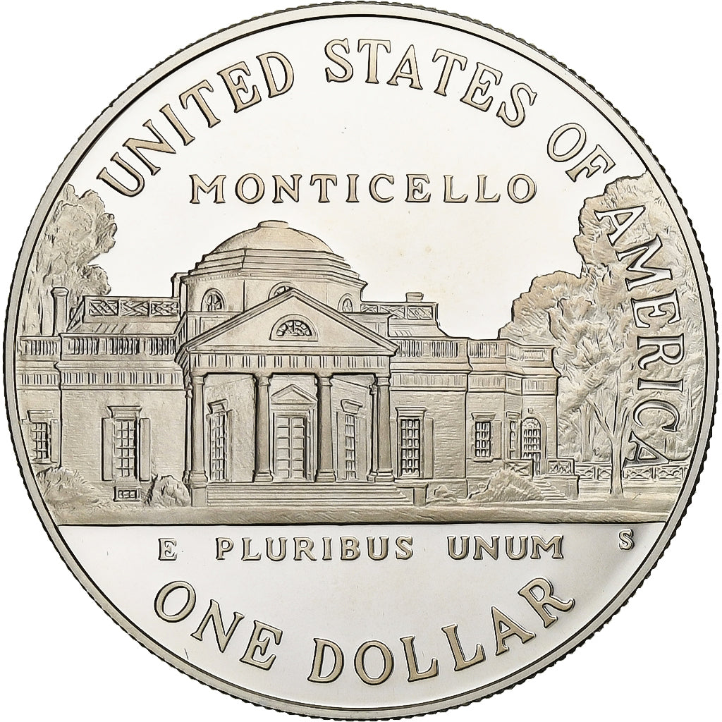 United States, Dollar, 1993, U.S. Mint, Proof, Silver, MS(65-70), KM:249
