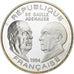 França, 100 Francs, 1994, Monnaie de Paris, Proof, Prata, MS(65-70)