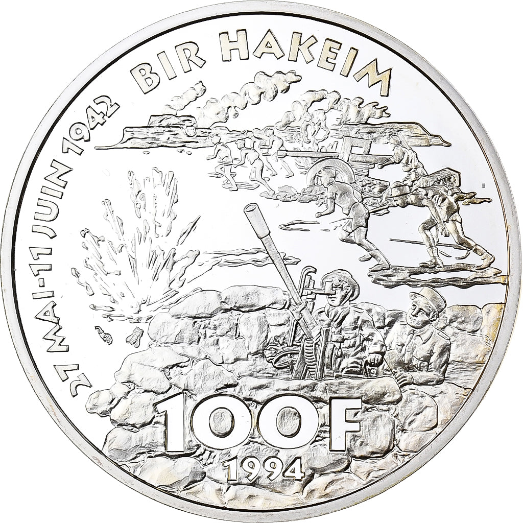 Francia, 100 Francs, 1994, Monnaie de Paris, Prueba, Plata, FDC, Gadoury:C75
