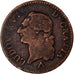 França, Louis XVI, Sol, 1781, Lille, 1er sem, Cobre, F(12-15), Gadoury:350