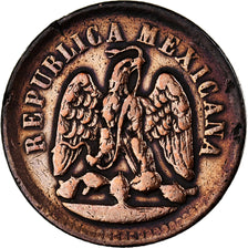 Mexico, Centavo, 1889, Mexico City, Copper, EF(40-45), KM:391.6