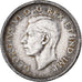 Canada, George VI, 10 Cents, 1944, Royal Canadian Mint, Silver, EF(40-45), KM:34