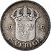 Suède, Gustaf V, 25 Öre, 1919, Argent, TTB, KM:785