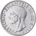 Itália, Vittorio Emanuele III, Lira, 1939, Rome, Aço Inoxidável, AU(50-53)